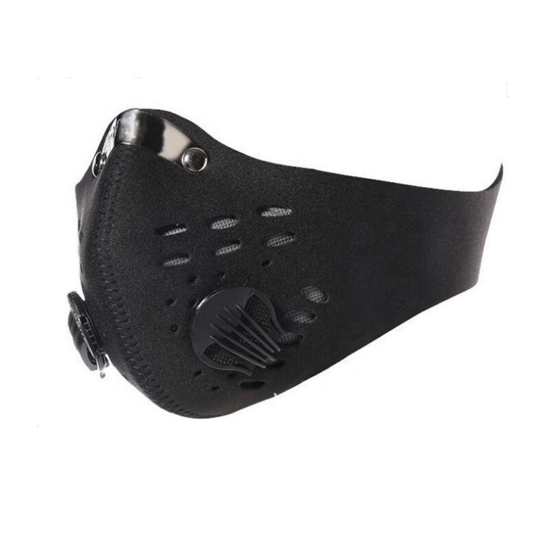 Anti Dust Mask Sport Cycling Bicycle Protective Outdoor Bike Air Breathing Purifier Purely Black Mouth Mask